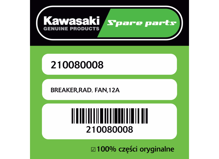 BREAKER,RAD. FAN,12A