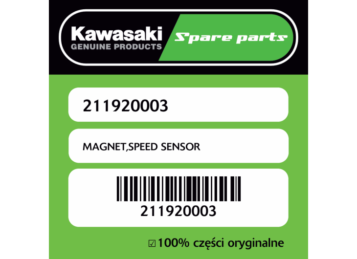 MAGNET,SPEED SENSOR