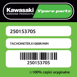 TACHOMETER,X1000R/MIN