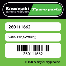 WIRE-LEAD,BATTERY(-)