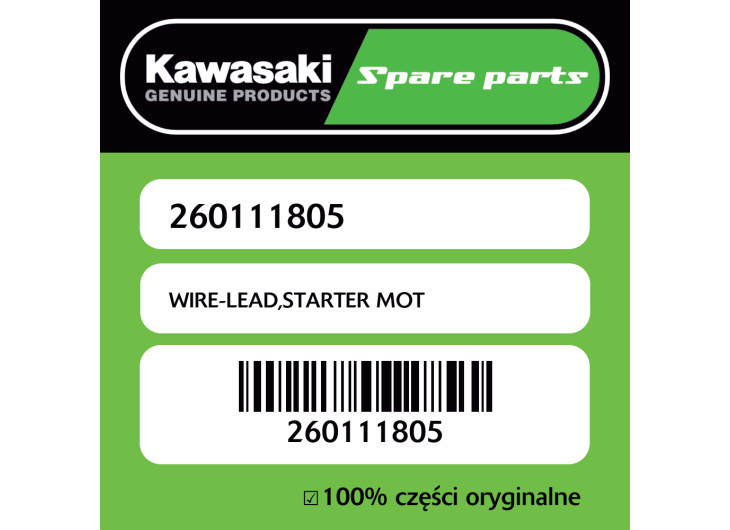 WIRE-LEAD,STARTER MOT