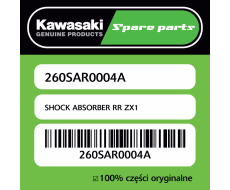 SHOCK ABSORBER RR ZX1
