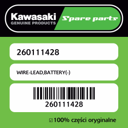 WIRE-LEAD,BATTERY(-)