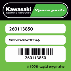WIRE-LEAD,BATTERY(-)-