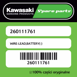WIRE-LEAD,BATTERY(-)