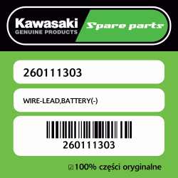 WIRE-LEAD,BATTERY(-)