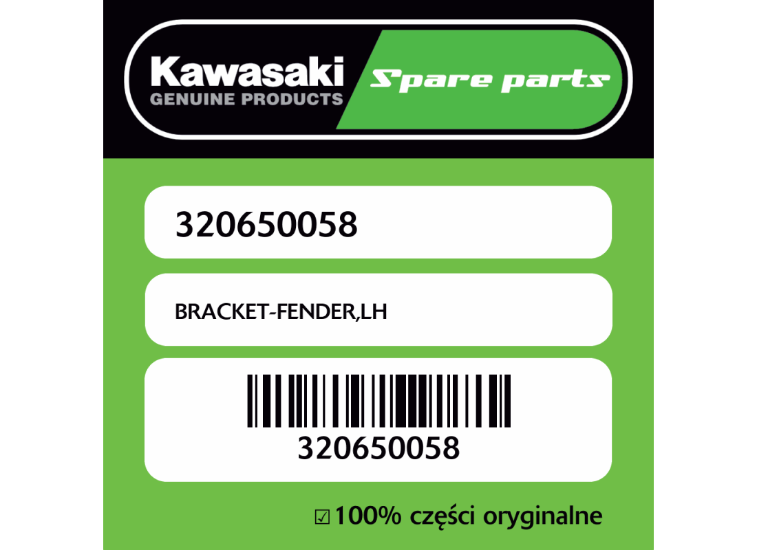 BRACKET-FENDER,LH