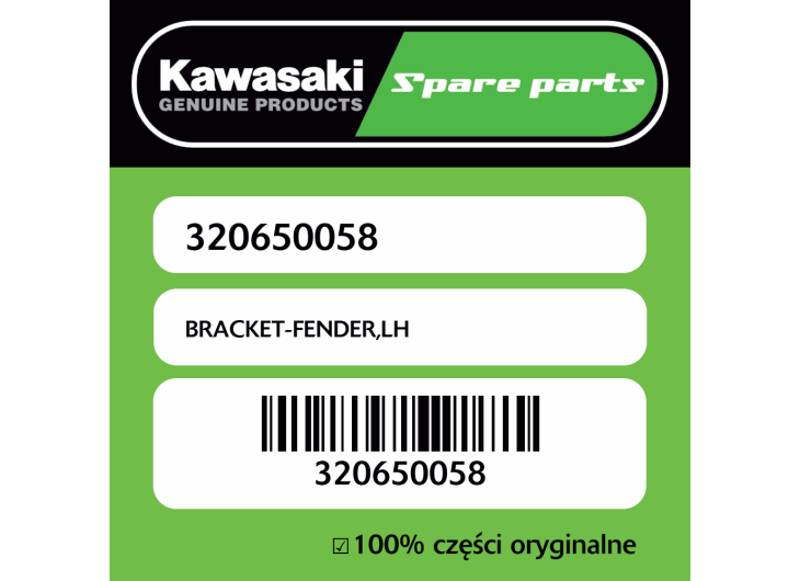 BRACKET-FENDER,LH