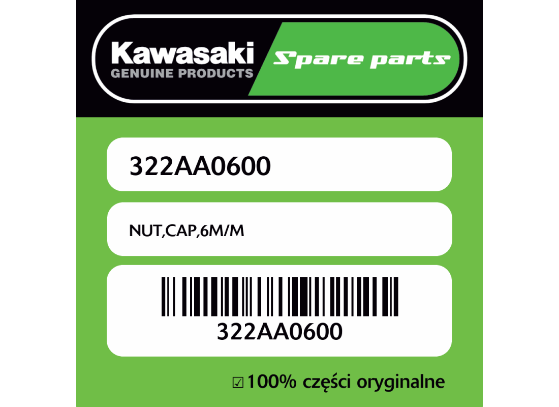 NUT,CAP,6M/M