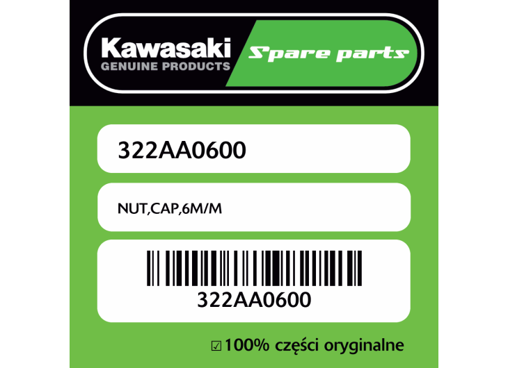 NUT,CAP,6M/M