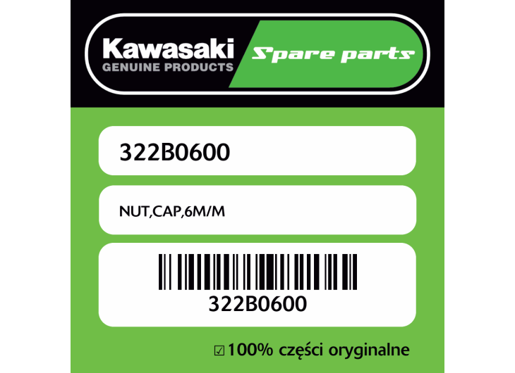 NUT,CAP,6M/M