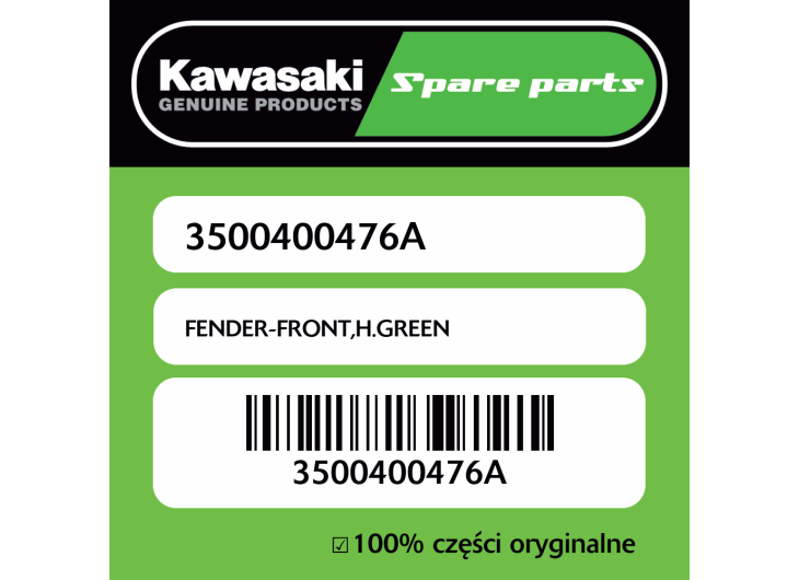 FENDER-FRONT,H.GREEN