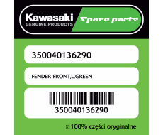 FENDER-FRONT,L.GREEN