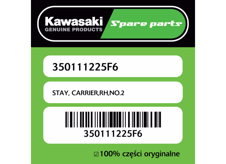 STAY, CARRIER,RH,NO.2