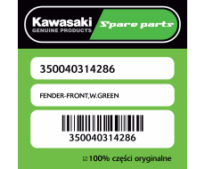 FENDER-FRONT,W.GREEN