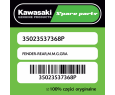 FENDER-REAR,M.M.G.GRA
