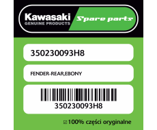 FENDER-REAR,EBONY