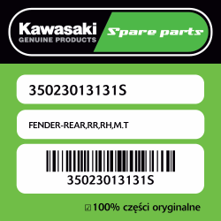 FENDER-REAR,RR,RH,M.T