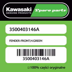 FENDER-FRONT,H.GREEN