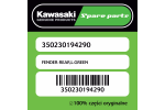 FENDER-REAR,L.GREEN