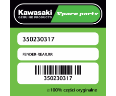 FENDER-REAR,RR