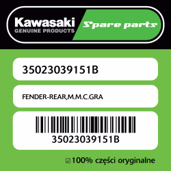FENDER-REAR,M.M.C.GRA