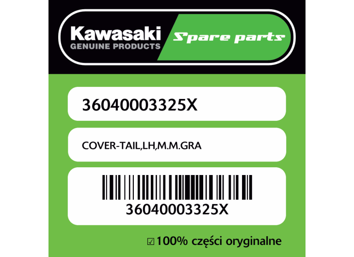 COVER-TAIL,LH,M.M.GRA