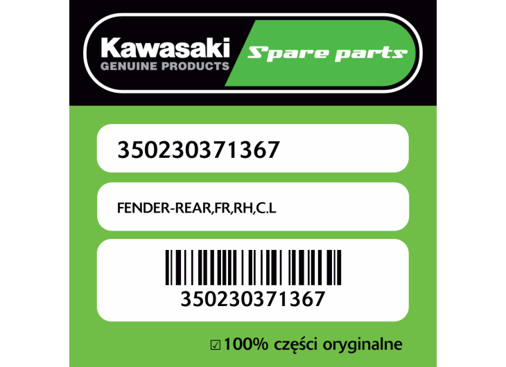 FENDER-REAR,FR,RH,C.L