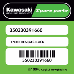 FENDER-REAR,M.S.BLACK