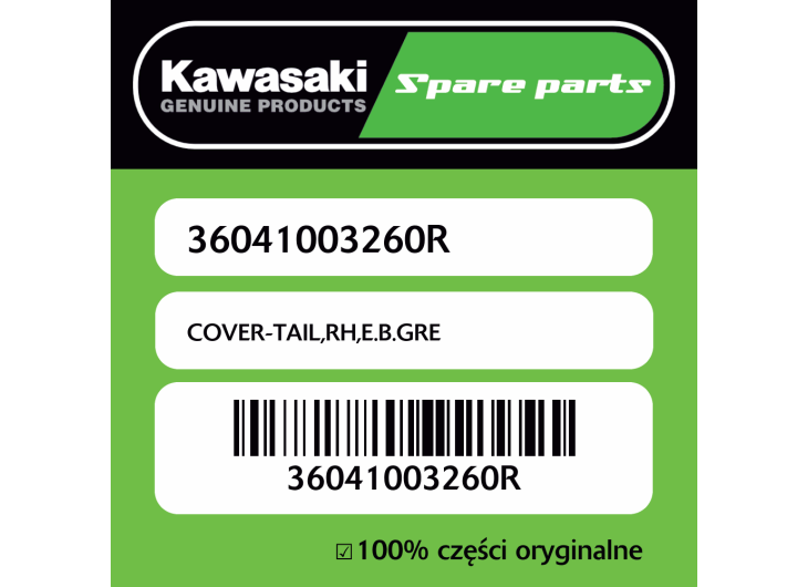 COVER-TAIL,RH,E.B.GRE