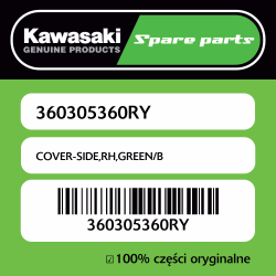 COVER-SIDE,RH,GREEN/B