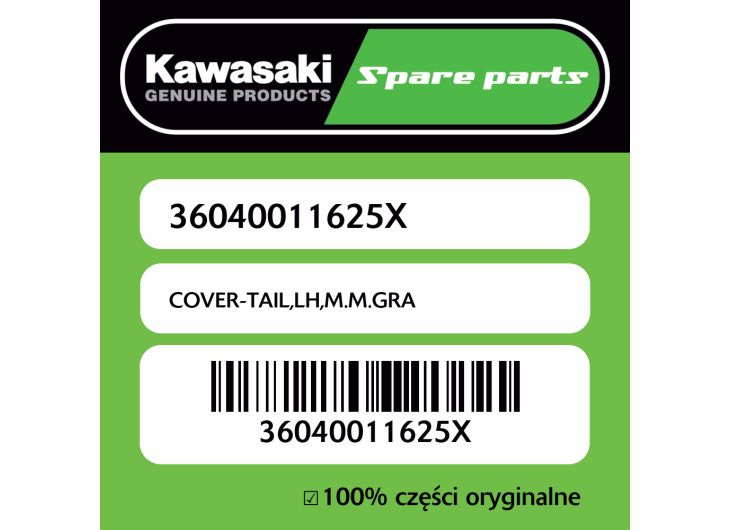 COVER-TAIL,LH,M.M.GRA