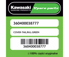 COVER-TAIL,RH,L.GREEN