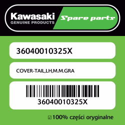 COVER-TAIL,LH,M.M.GRA