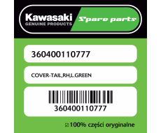 COVER-TAIL,RH,L.GREEN