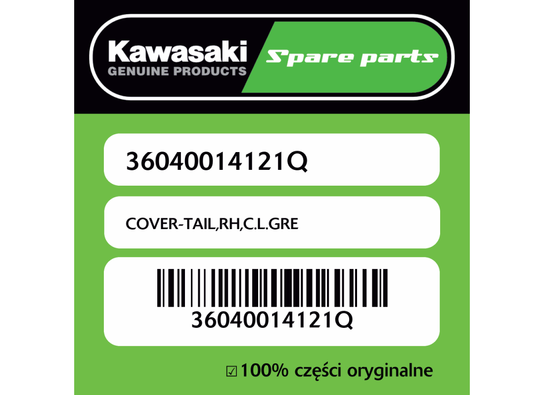 COVER-TAIL,RH,C.L.GRE