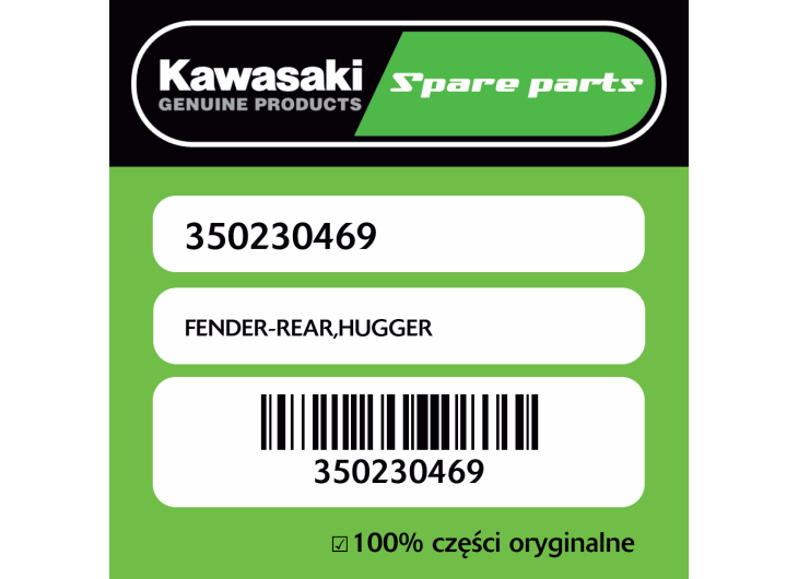 FENDER-REAR,HUGGER