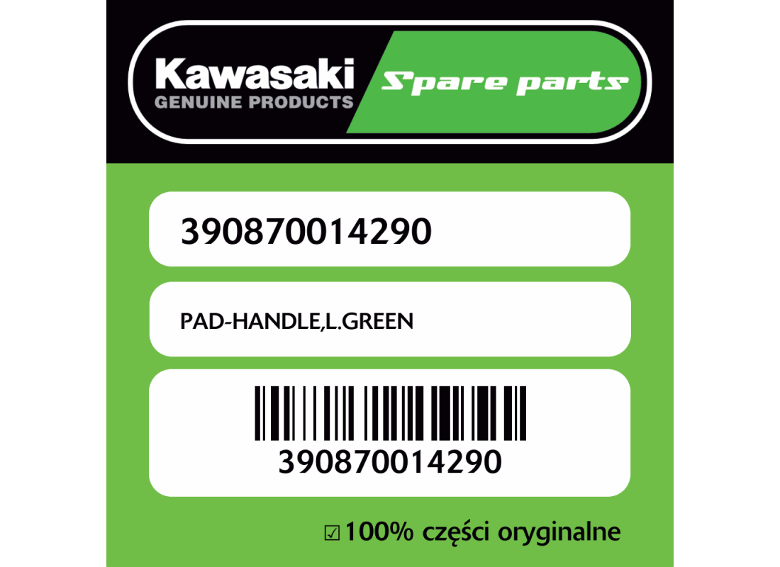 PAD-HANDLE,L.GREEN