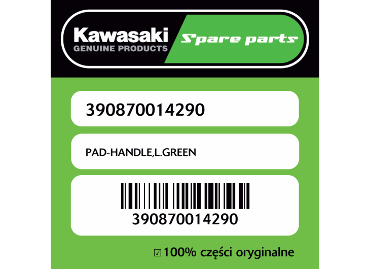 PAD-HANDLE,L.GREEN