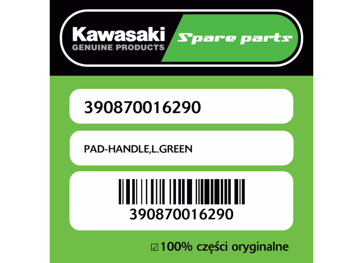 PAD-HANDLE,L.GREEN