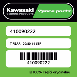 TIRE,RR,120/80-14 58P
