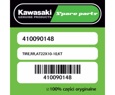 TIRE,RR,AT22X10-10,KT