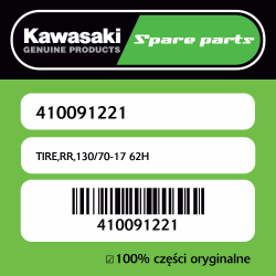TIRE,RR,130/70-17 62H