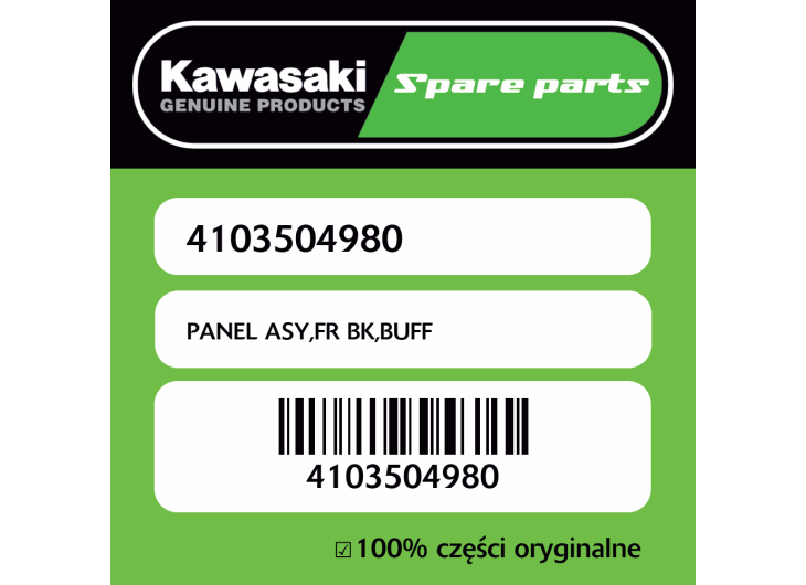 PANEL ASY,FR BK,BUFF