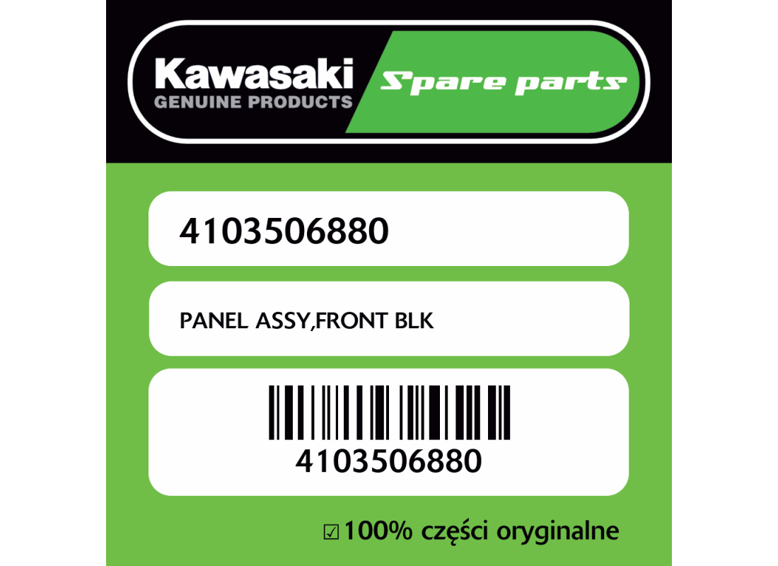PANEL ASSY,FRONT BLK