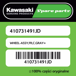WHEEL-ASSY,FR,C.GRAY+