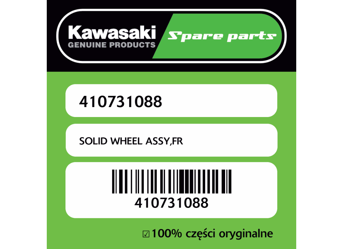 SOLID WHEEL ASSY,FR