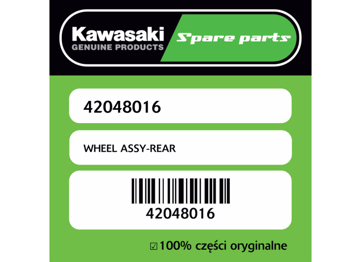WHEEL ASSY-REAR