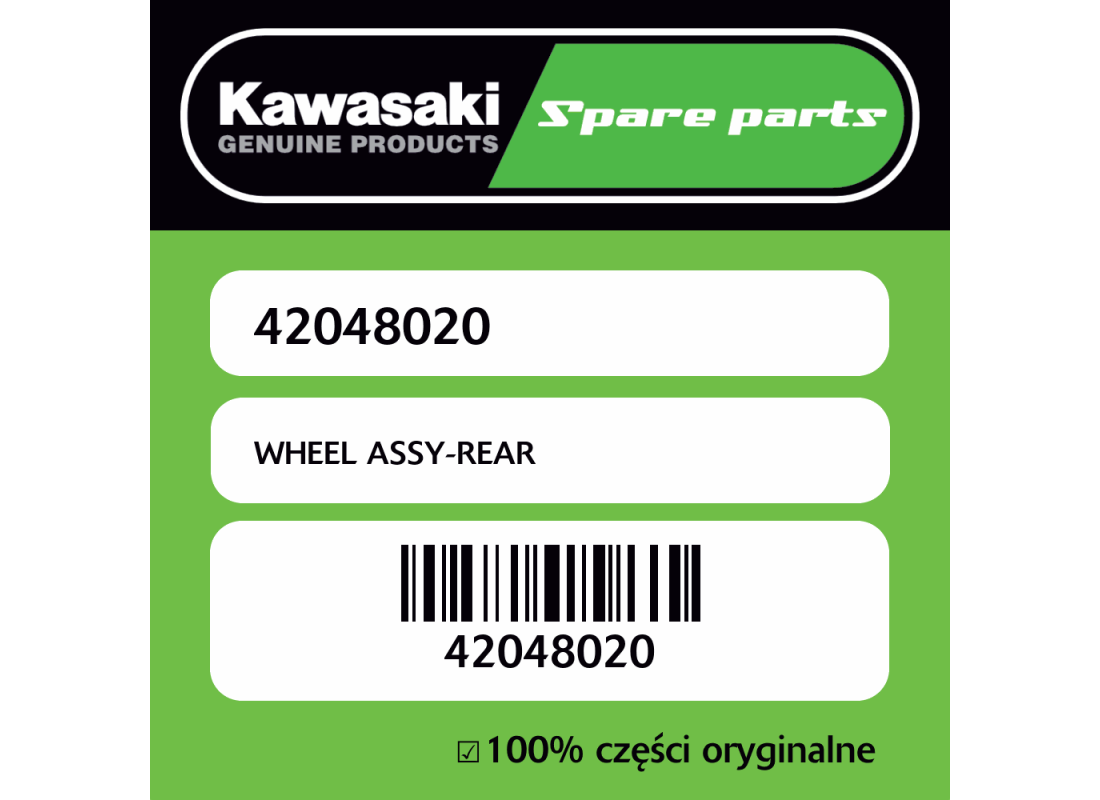 WHEEL ASSY-REAR