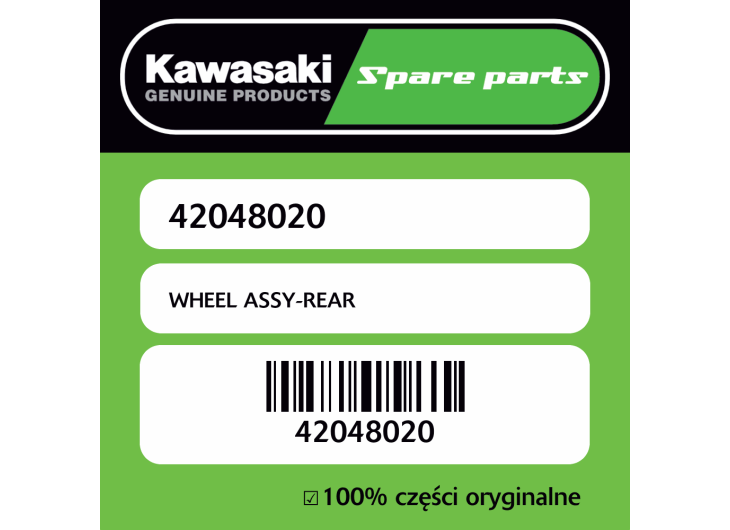 WHEEL ASSY-REAR